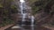 Kodaikanal Silver WaterFalls 4K Stock Footage. Beautiful Silver cascade waterfalls Kodaikanal, Tamilnadu