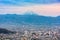 Kofu, Japan skyline with Mt. Fuji