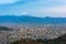 Kofu, Japan skyline with Mt. Fuji