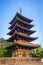 Kofuku-ji temple pagoda, Nara, Japan