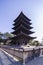 Kofukuji temple, Five-storied Pagoda at Nara, japan