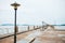 Koh Lanta, Thailand - June 6, 2020: Pier in old town