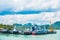 Koh Samui island , Thailand - May 14 2018 : Seatran Ferry convey