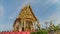 KOH SAMUI, THAILAND - JULY 24, 2018: Timelapse of Tourists Visiting Plai Laem Temple - Main Symbol and Popular Landmark