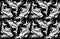 Koi carp seamless pattern version for white background