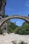 Kokkori arched stone bridge landmark Zagoria