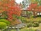 Koko-en Garden in autumn at Himeji, Hyogo Prefecture, Japan.