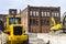 Kokomo - Circa October 2016: Former Automotive Warehouse Demolition. Old Rust Belt Factories Make Way for New Construction II