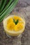Kolak pisang or Plantain banana compote