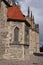 Kolin, Czech Republic - May 22, 2021 - The Church of St. Bartholomew on Bartholomew`s Hill one sunny spring afternoon