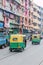 KOLKATA, INDIA - OCTOBER 27, 2016: Trafic on a street in the center of Kolkata, Ind