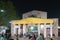 Kolkata, West Bengal, India - 2nd February 2020 : Colourful gate of Kolkata Bookfair. biggest bookfair in the world