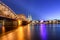 Koln Bridge and Cityscape Germany