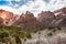 Kolob Canyon rock range in Utah