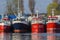 KOLOBRZEG. FISHING BOATS IN THE HARBOR