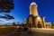 Kolobrzeg lighthouse at night