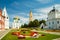 Kolomna, Russia. Bell Tower Of Church Of Tikhvin, Assumption Cat