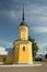 Kolomna, Russia. Fence Tower Of Church Of Protection Of Holy Virgin In Novo-Golutvinsky Trinity Monastery.