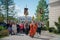 Kolomna, Russia May 1, 2016. Easter morning service. The clergy leave the church for the procession