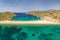 Kolona beach of Kythnos island, Greece