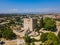 Kolossi castle - Limassol Cyprus - aerial view