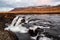 Kolugljufur waterfall in Iceland