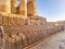 Kom Ombo, Views of the Kom Ombo Temple along the Nile River in Egypt, Africa.