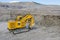 Komatsu PC4000 electric excavator in an open pit.