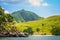 Komodo island dramatic coastline