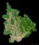 Kon Tum, Vietnam - black solid. Sentinel-2 satellite