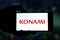 Konami editorial. Illustrative photo for news about Konami - a Japanese entertainment conglomerate and video game company