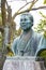 Kondo Isami statue at Mibu-dera Temple in Kyoto, Japan. Kondo Isami 1834-1868 was a Japanese