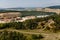 Koneprusy, Czech Republic, 24 July 2021: Deep opencast Limestone mine leaves great environmental impact, calcite quarry in