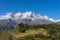 Kongde mountain peak, Everest region