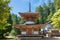 Kongo Sanmai-in Temple in Koya, Wakayama, Japan. Mount Koya is UNESCO World Heritage Site- Sacred