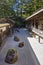 Kongobu-ji, the ecclesiastic head temple of Koyasan Shingon Buddhism and Japan largest rock garden, Mount Koya