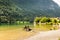 Konigssee lake, known as Germany`s deepest and cleanest lake.