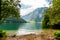 Konigssee lake, known as Germany`s deepest and cleanest lake.