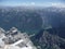 Konigssee lake view from Watzmann mountain, Bavaria, Germany