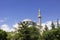 Konya Serafeddin Mosque with trees around it. Islamic photo