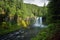 Koosah Falls in Mc kenzie pass, Oregon.