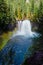 Koosah Falls on the McKenzie River in Oregon