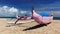 Kora Kora boats in Kuta beach