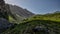 The Korab Mountain Range. The Korab-Koritnik Nature Park. Albania. Beautiful European travel destination