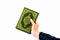 Koran in hand - holy book of Muslims women ( public item of all muslims )