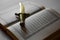 The Koran and a knife on the pages