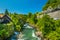 Korana river canyon and beautiful village of Rastoke near Slunj in Croatia