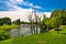 Korana river landscape in Karlovac