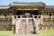 Korea bulguksa unesco buddhist temple front entrance stone staircase