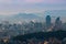 Korea city Skyline and N Seoul Tower